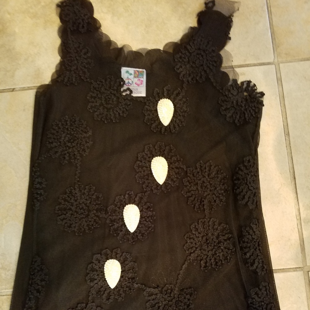 Black dressy top